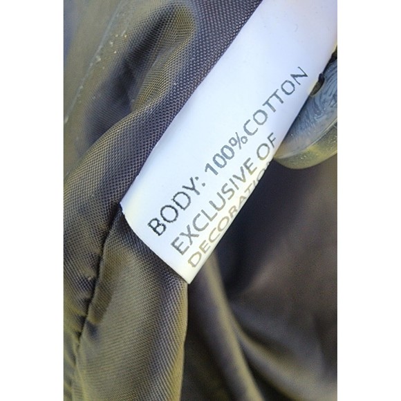 Daily Paper Blue Button Coat w/pockets Size Medium - Picture 8 of 10